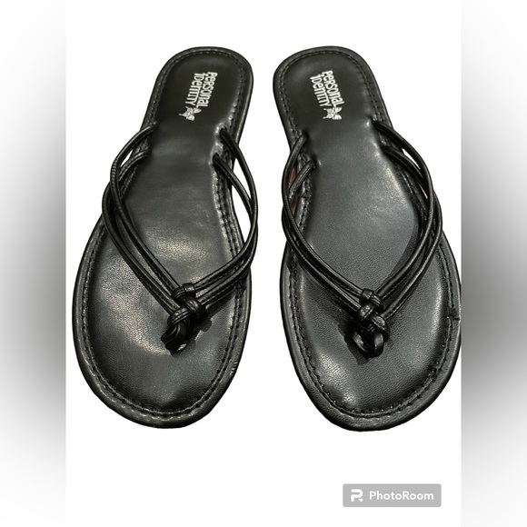 Identity In Store Flops Personal Identity | Shoes | Personal Identity Black Flip Flop | Poshmark
